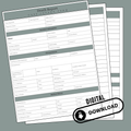 Investigative Questionnaire Bundle