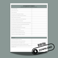 Drowning Investigative Questionnaire